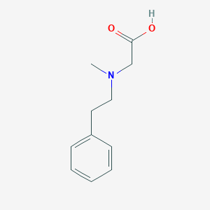 2-[Methyl(2-phenylethyl)amino]acetic acid