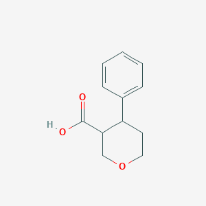 4-Phenyloxane-3-carboxylic acid