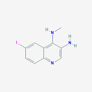 6-Iodo-N4-methylquinoline-3,4-diamine