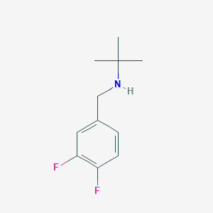 Tert-butyl[(3,4-difluorophenyl)methyl]amine