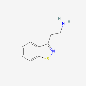 2-(1,2-Benzothiazol-3-yl)ethan-1-amine