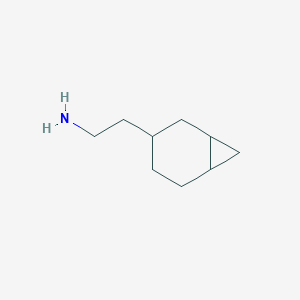 2-{Bicyclo[4.1.0]heptan-3-yl}ethan-1-amine