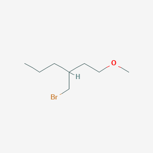 3-(Bromomethyl)-1-methoxyhexane