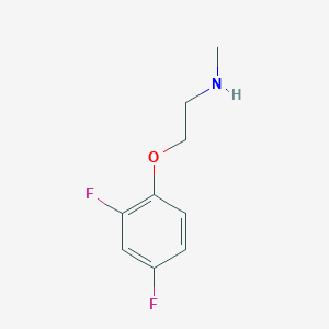 [2-(2,4-Difluorophenoxy)ethyl](methyl)amine