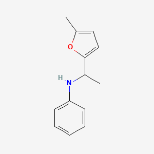 N-[1-(5-methylfuran-2-yl)ethyl]aniline