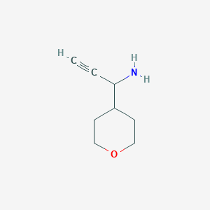 1-(Oxan-4-yl)prop-2-yn-1-amine