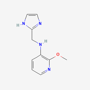 N-(1H-imidazol-2-ylmethyl)-2-methoxypyridin-3-amine