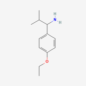 1-(4-Ethoxyphenyl)-2-methylpropan-1-amine