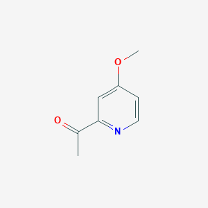 molecular formula C8H9NO2 B1323375 1-(4-Methoxypyridin-2-yl)ethanone CAS No. 59576-28-2