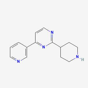 2-(Piperidin-4-yl)-4-(pyridin-3-yl)pyrimidine