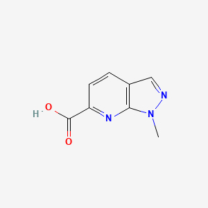 1-methyl-1H-pyrazolo[3,4-b]pyridine-6-carboxylic acid