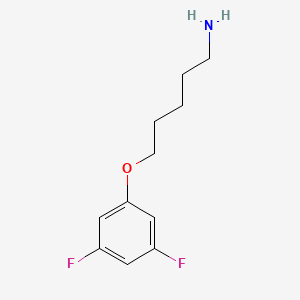 1-[(5-Aminopentyl)oxy]-3,5-difluorobenzene