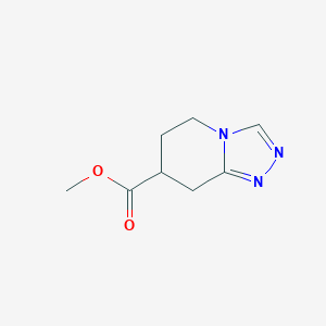 Methyl 5H,6H,7H,8H-[1,2,4]triazolo[4,3-a]pyridine-7-carboxylate