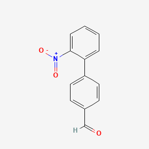 molecular formula C13H9NO3 B1323383 2'-硝基联苯-4-甲醛 CAS No. 169188-17-4