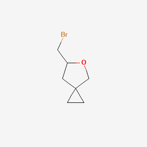 6-(Bromomethyl)-5-oxaspiro[2.4]heptane