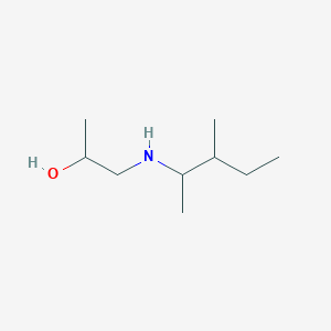 1-[(3-Methylpentan-2-yl)amino]propan-2-ol