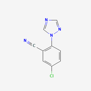 5-Chloro-2-(1H-1,2,4-triazol-1-YL)benzonitrile