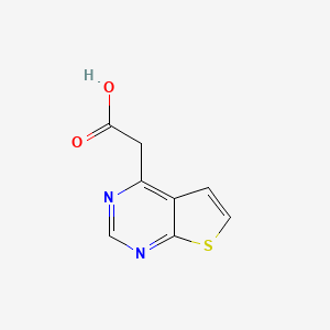 2-{Thieno[2,3-d]pyrimidin-4-yl}acetic acid