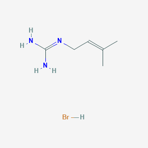 N-(3-Methylbut-2-en-1-yl)guanidine hydrobromide