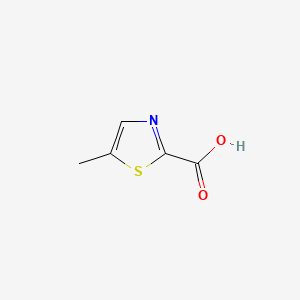 molecular formula C5H5NO2S B1323396 5-Methylthiazole-2-carboxylic acid CAS No. 61291-21-2