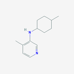 4-methyl-N-(4-methylcyclohexyl)pyridin-3-amine