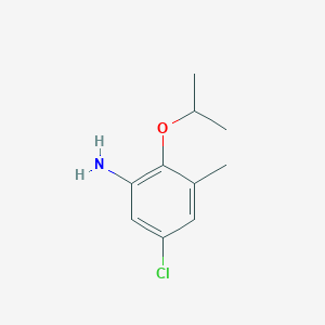 5-Chloro-3-methyl-2-(propan-2-yloxy)aniline