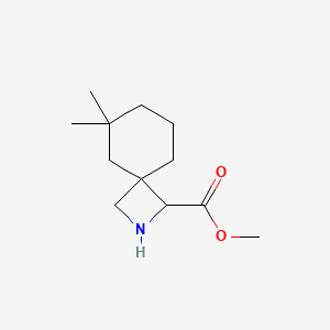 Methyl 6,6-dimethyl-2-azaspiro[3.5]nonane-1-carboxylate