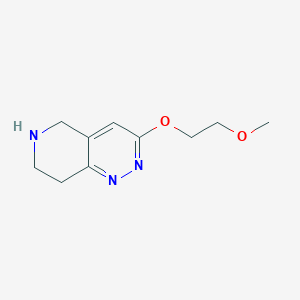 3-(2-Methoxyethoxy)-5,6,7,8-tetrahydropyrido[4,3-c]pyridazine