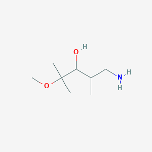 1-Amino-4-methoxy-2,4-dimethylpentan-3-ol