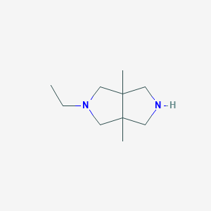 2-Ethyl-3a,6a-dimethyl-octahydropyrrolo[3,4-c]pyrrole