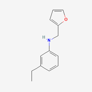 3-ethyl-N-(furan-2-ylmethyl)aniline