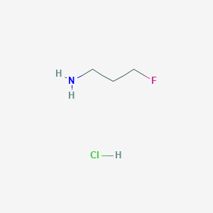 molecular formula C3H9ClFN B1323434 3-氟丙胺盐酸盐 CAS No. 64068-31-1