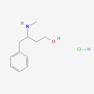 3-(Methylamino)-4-phenylbutan-1-ol hydrochloride