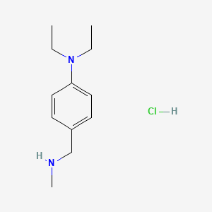 N,N-diethyl-4-[(methylamino)methyl]aniline hydrochloride