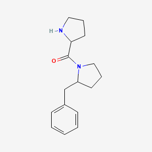 2-Benzyl-1-(pyrrolidine-2-carbonyl)pyrrolidine