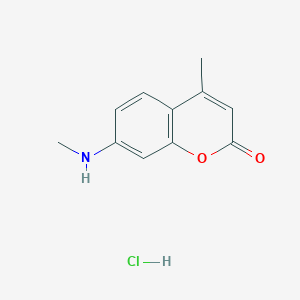 4-Methyl-7-(methylamino)-2H-chromen-2-one hydrochloride