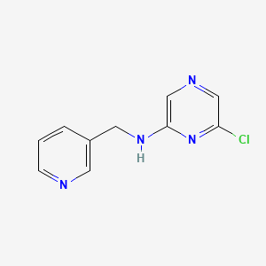 molecular formula C10H9ClN4 B1323453 6-Chloro-N-(3-pyridinylmethyl)-2-pyrazinamine CAS No. 629657-98-3
