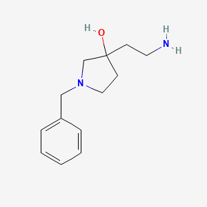 3-(2-Aminoethyl)-1-benzylpyrrolidin-3-ol