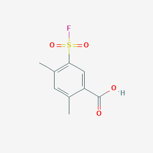 5-(Fluorosulfonyl)-2,4-dimethylbenzoic acid