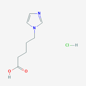 5-(1H-Imidazol-1-yl)pentanoic acid hydrochloride