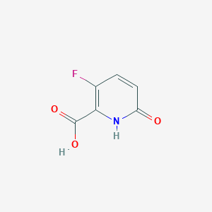 molecular formula C6H4FNO3 B1323467 3-Fluoro-6-hydroxypicolinic acid CAS No. 604774-05-2