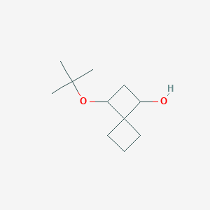 3-(tert-Butoxy)spiro[3.3]heptan-1-ol