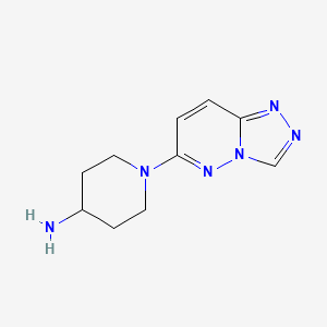 1-[1,2,4]Triazolo[4,3-B]pyridazin-6-YL-piperidin-4-ylamine