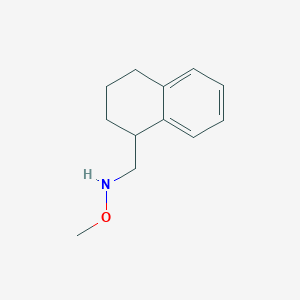 Methoxy[(1,2,3,4-tetrahydronaphthalen-1-yl)methyl]amine