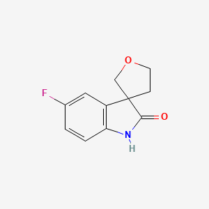 5-Fluoro-1,2-dihydrospiro[indole-3,3'-oxolane]-2-one