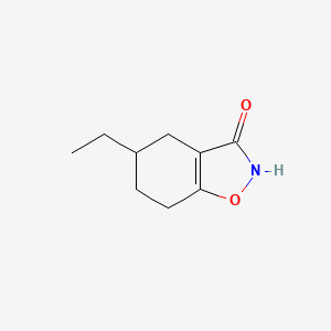 5-Ethyl-4,5,6,7-tetrahydro-1,2-benzoxazol-3-ol