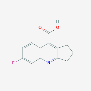 6-fluoro-2,3-dihydro-1H-cyclopenta[b]quinoline-9-carboxylic acid