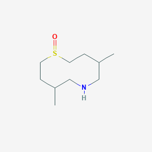 molecular formula C10H21NOS B13234872 Iminobis(3-methylbutyl)-lambda6-sulfanone 