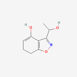 3-(1-Hydroxyethyl)-6,7-dihydro-1,2-benzoxazol-4-ol