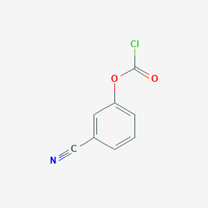 3-Cyanophenyl chloroformate